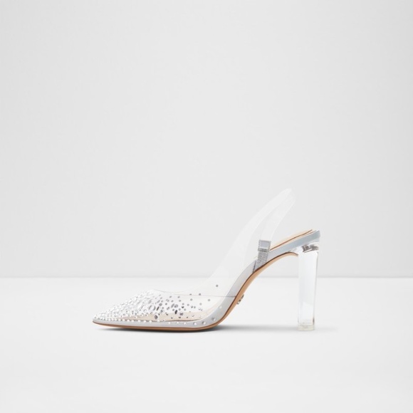 Disney x Aldo Striketwelve Cinderella Multi Sizes Clear NEW - Picture 4 of 7